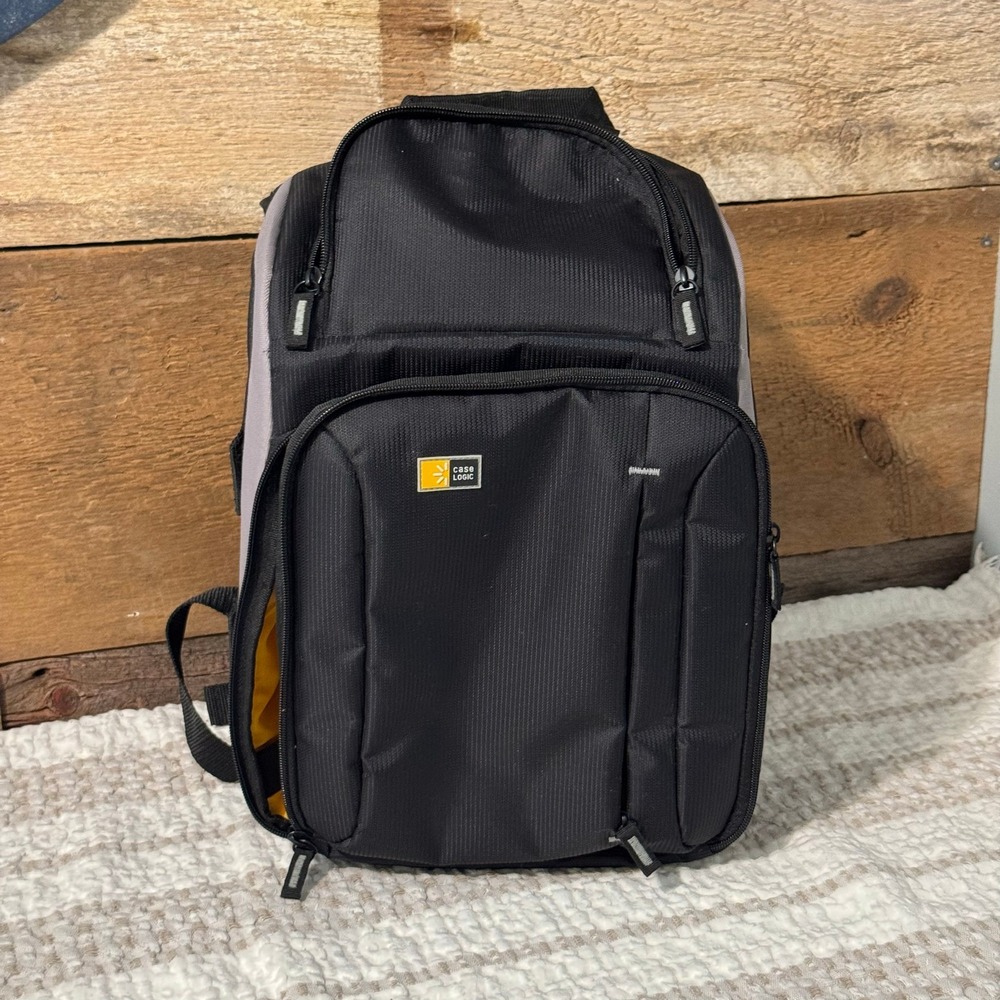 Case Logic Camera Backpack DSLR‎ Gadget Bag Photo Gear Travel Daypack
